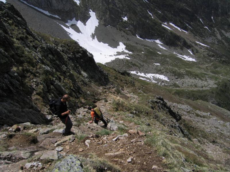 Sous le col de combe oursière