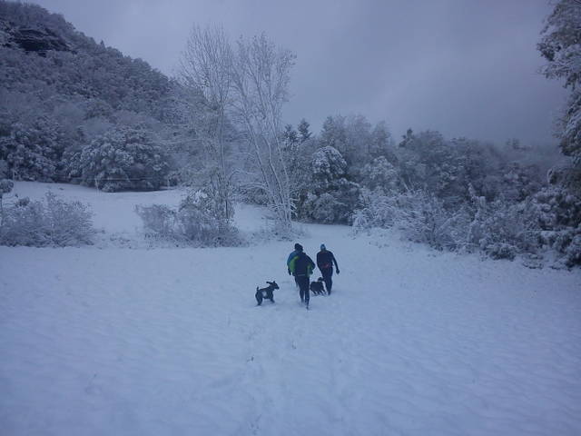 Sous le pic de l'Huile