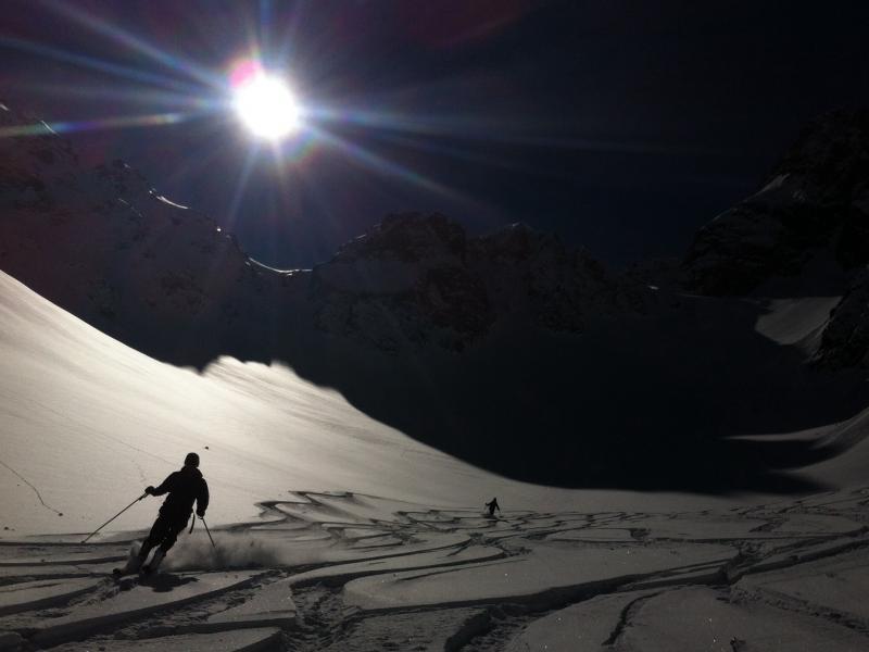 Sous le roc de montet