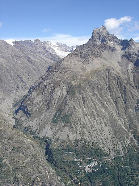St Christophe en Oisans depuis Roche Ruinée