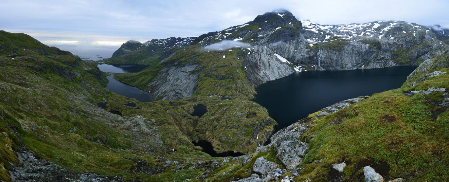 Stuvdalsvatnet - Tridalsvatnet - Fjerddalsvatnet