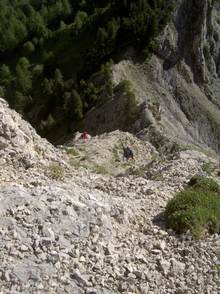 Sur l'arête
