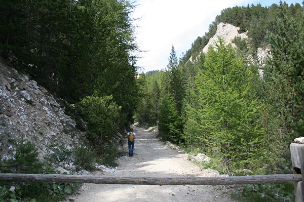Sur la piste