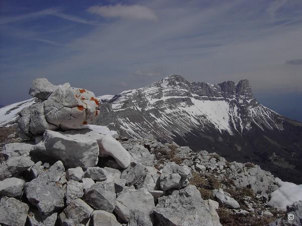 Sur le rocher du Playnet