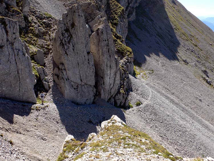 Sur le sentier du tour de l'Obiou