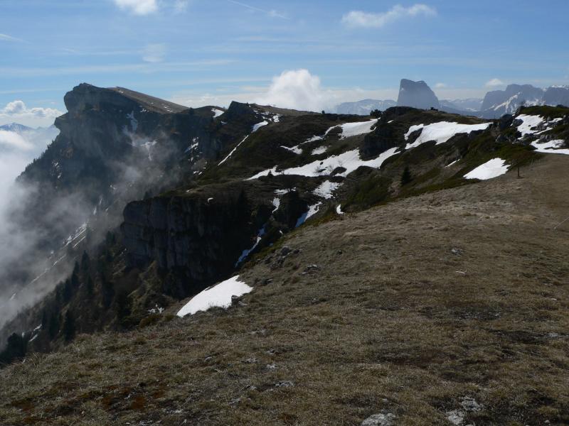 Sur les crête
