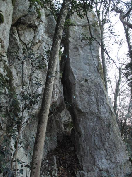 Sur les vires de l'Echaillon