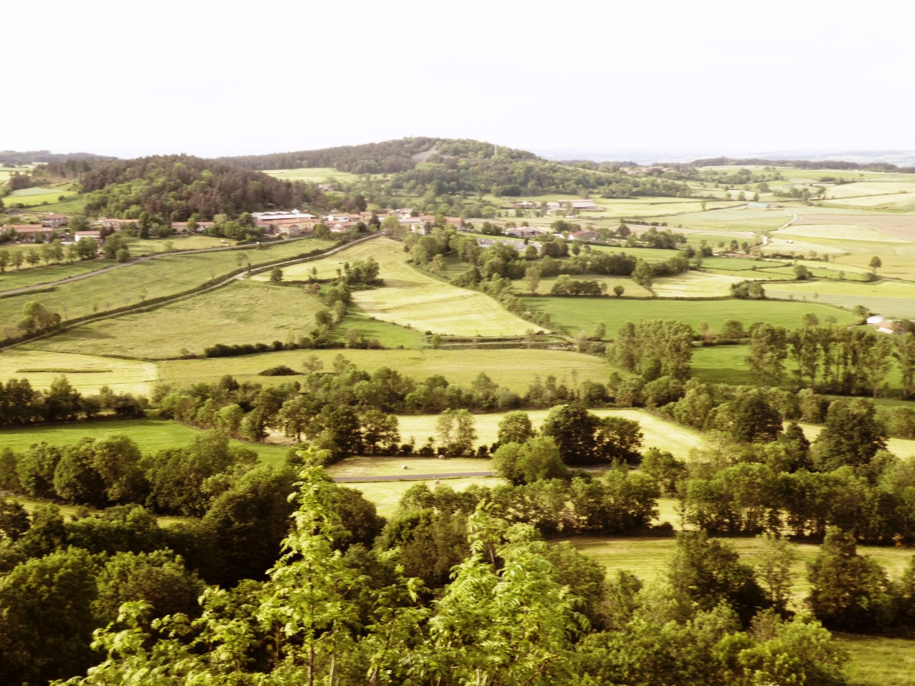 Saint-Maurice-de-Roche depuis la tour