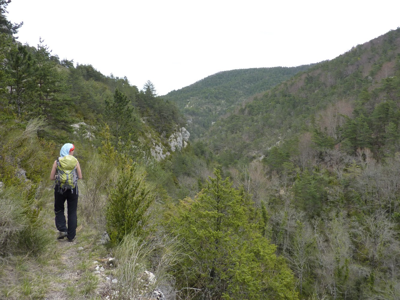 Sentier rive gauche de la Bourdioule