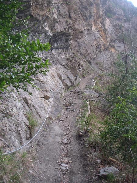 sentier cablé