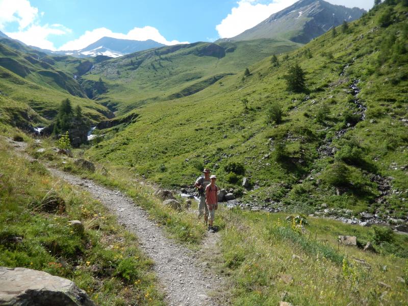sentier de montée