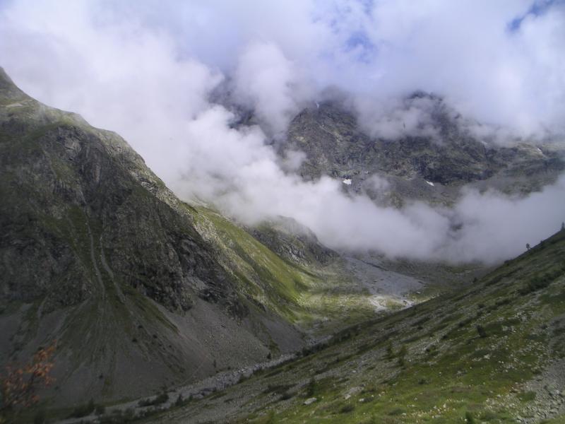 sentier du col de la Vallette