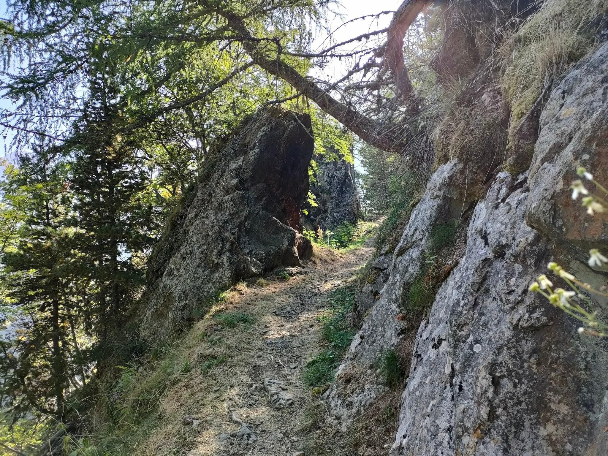 Sentier en balcon 
