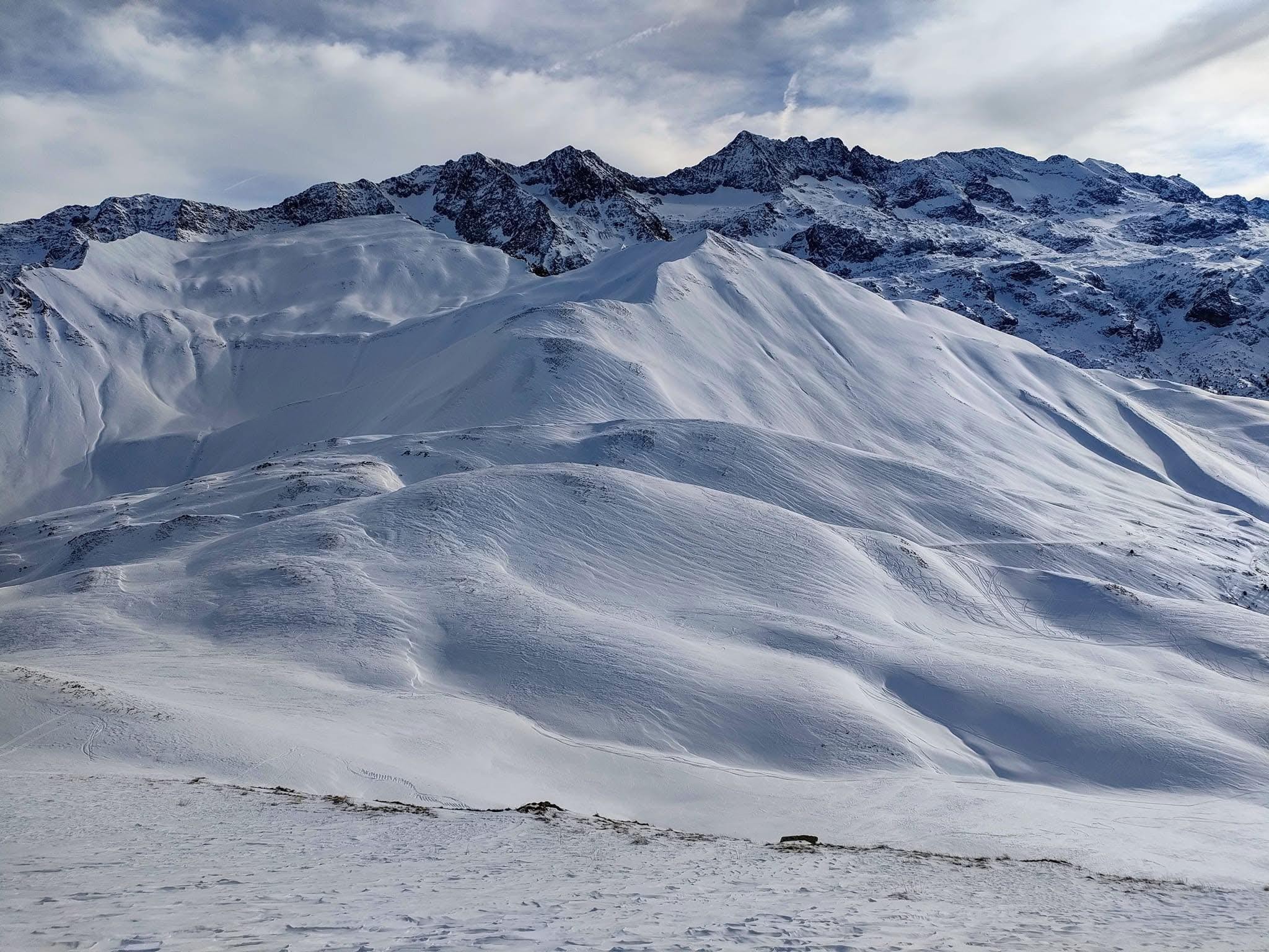 Ski avec le cougnate 