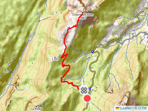 Ski de randonnée au CharmantSom