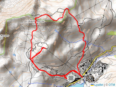 Ski de randonnée dans l&apos;après-midi