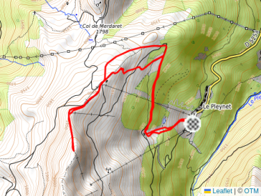 Ski de randonnée dans l&apos;après-midi
