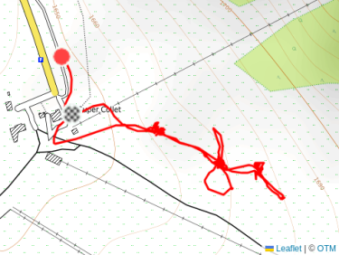Ski de randonnée dans l&apos;après-midi