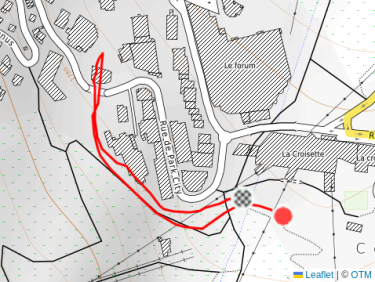 Ski de randonnée en soirée