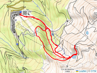 Ski de randonnée en soirée