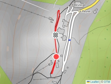 Ski de randonnée en soirée