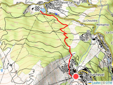 Ski de randonnée en soirée