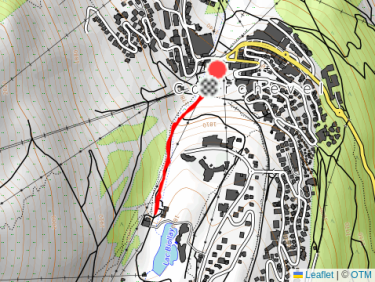 Ski de randonnée en soirée