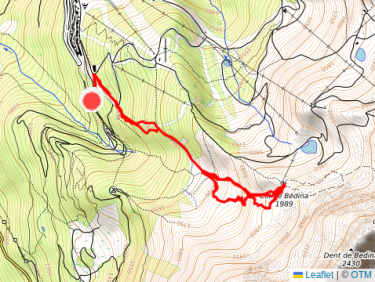 Ski de randonnée le matin