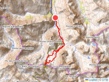 Ski de randonnée le midi