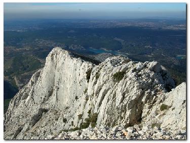 extrêmité ouest de sainte Victoire