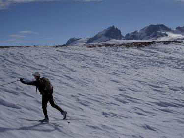 arrivée sur le plateau