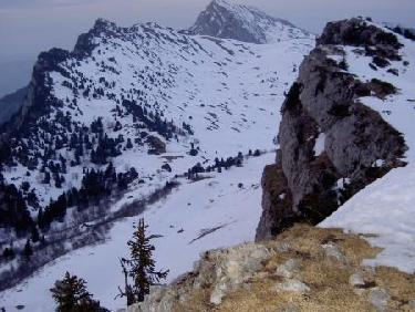 Vue des Rochers de Chalves