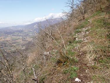 Sortie du pas de la Graye