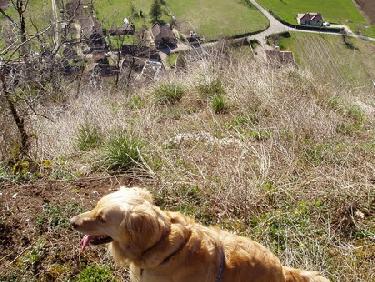 Descente sous les Granges