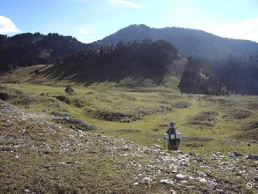 En arrivant à Pré Peyret