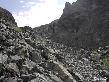 En montant au col de la petite Vaudaine