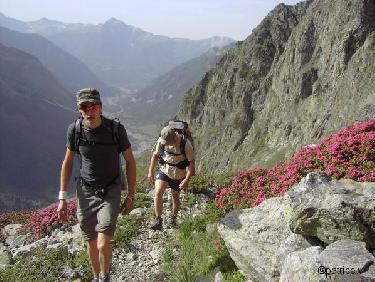 En montant aux lacs de Crupillouse