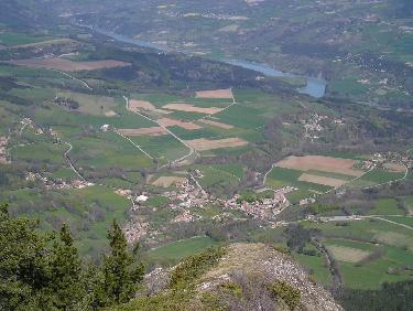 Cordéac depuis la Fenne