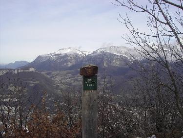 Sur la Dent de Moirans