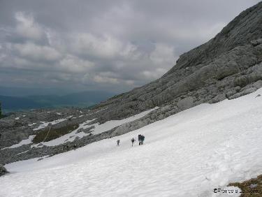 Sentier Peronnard sous la neige