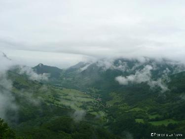 Vue sur le site de Bouvante