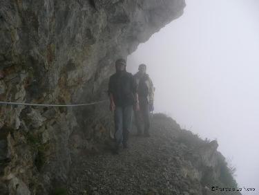 Corniche dans les Balcons du Vénéon