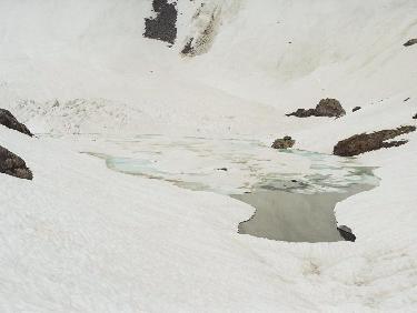 Le lac au seuil du printemps