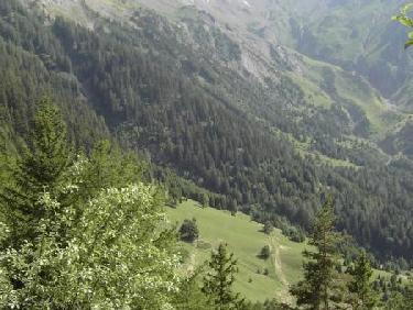 Au dessus de Villard-Reymond.