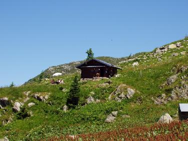 Premier chalet de la Grande Valloire