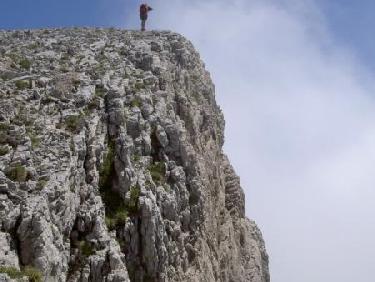 Le long de la crête