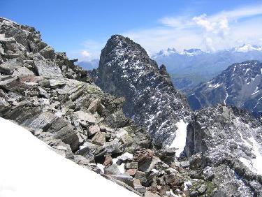 Arête Ouest de Puy gris.