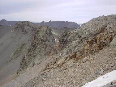 L'arête déchiquetée de Frédo