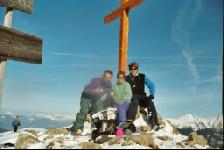 avalungman au sommet