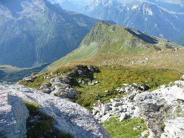 le décollage vu du sommet